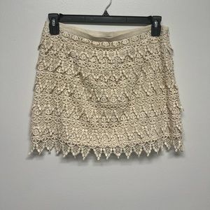 BB Dakota Crochet Skirt Size 6